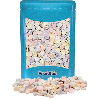 Fruidles Classic Smarties Hard Candy Tablets, Original Assorted Flavors, Individually Wrapped (Half-Pound)