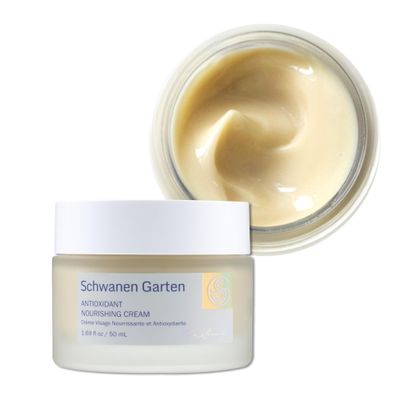 Schwanen Garten Nourishing Cream 1.69oz / 50ml - Night Repair Cream, Organically grown &amp; Handpicked ingredients, Intense Moisturizing, Vegan, Clean beauty, Korean skincare
