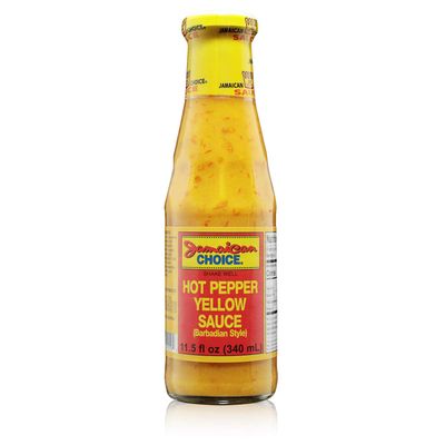 Jamaican Choice Hot Pepper Yellow Sauce 11.5oz