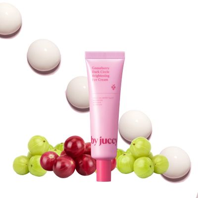 By Juccy Gooseberry Dark Circle Clarifying Eye CreamEven Skin Tone &amp; Youthful Glow Dark Circles &amp; Wrinkles Vitamin C, Glutathione, PeptidesKorean Skin Care Korean Eye Cream 1.01 Fl.oz