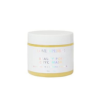 Beauty Pops by Love &amp; Pebble Turmeric Mask Glow Enzyme Jar Refill Viral On TikTok As seen on Shark Tank Korean Face Mask Skin Care made with turmeric aloe banana papaya- Jar only
