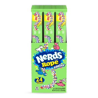 NERDS Hoppin&#39; Rope, Springtime Easter Candy, 0.92 oz (Pack of 24)