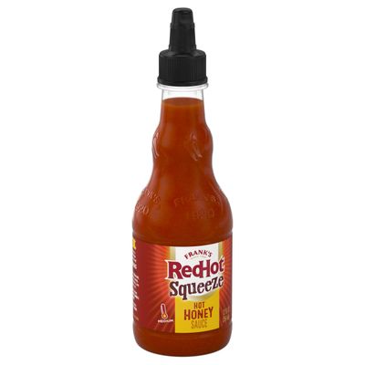 Frank&#39;s RedHot Squeeze Hot Honey Sauce, 12 fl oz