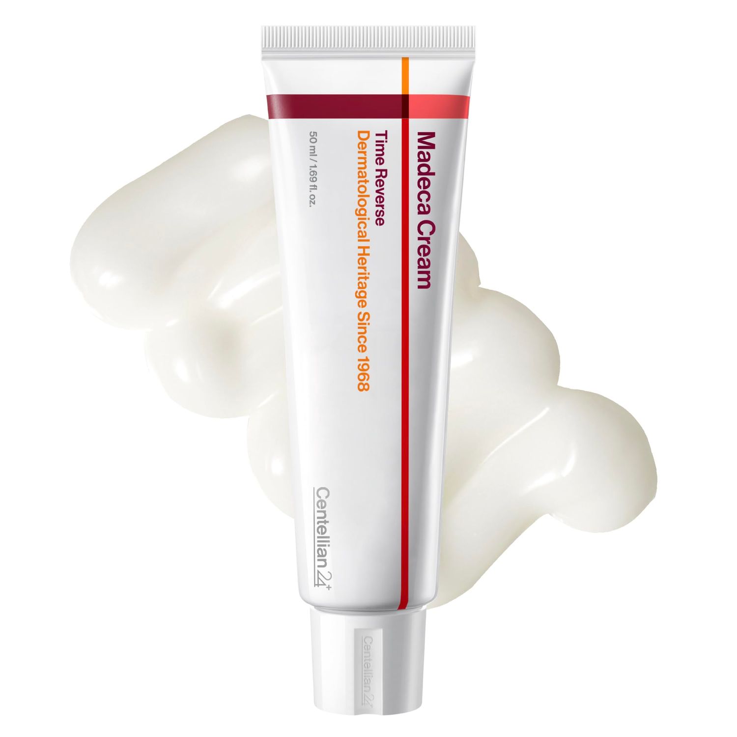CENTELLIAN 24 Madeca Cream Time Reverse (Season 7) (1.69fl oz) - Advanced Fast-Absorbing &amp; Nourishing Cream, Hydrates, Firms &amp; Reduces Wrinkles, Low Irritation, Korean Skin Care Centella Asiatica