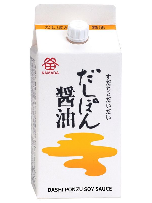 Ponzu Citrus Seasoned Dressing Dashi Soy Sauce 6.8 oz (200 ml) Non-Preservatives, Non-Artificial Flavor