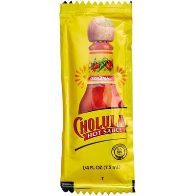 Cholula Packets - 50 Pack Jumbo Pack Bulk Hot Sauce Packets Assortment - Good For Traveling,Everyday,Airbnb,Concession Stands Food Trucks