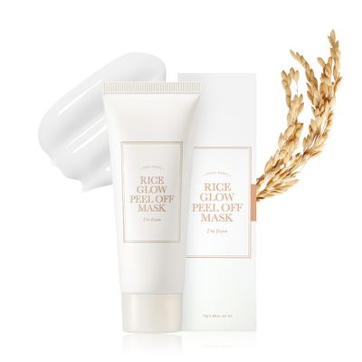 I&#39;m from Rice Glow Peel Off Mask 2.46 Ounce, Unmask Natural Glow, Rice Protein Complex