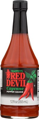 Trappey&#39;s Red Devil Sauce Hot, 12 Ounce