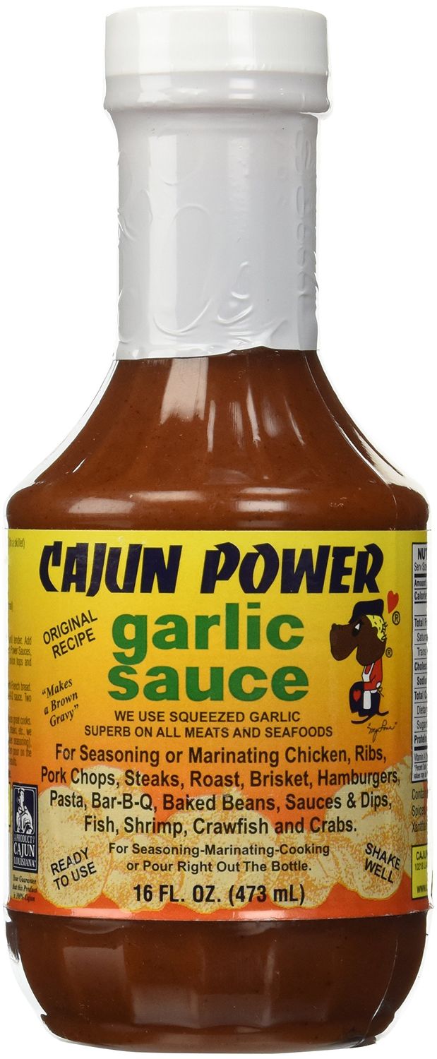 Cajun Power Sauce - Original Garlic Sauce - 16oz