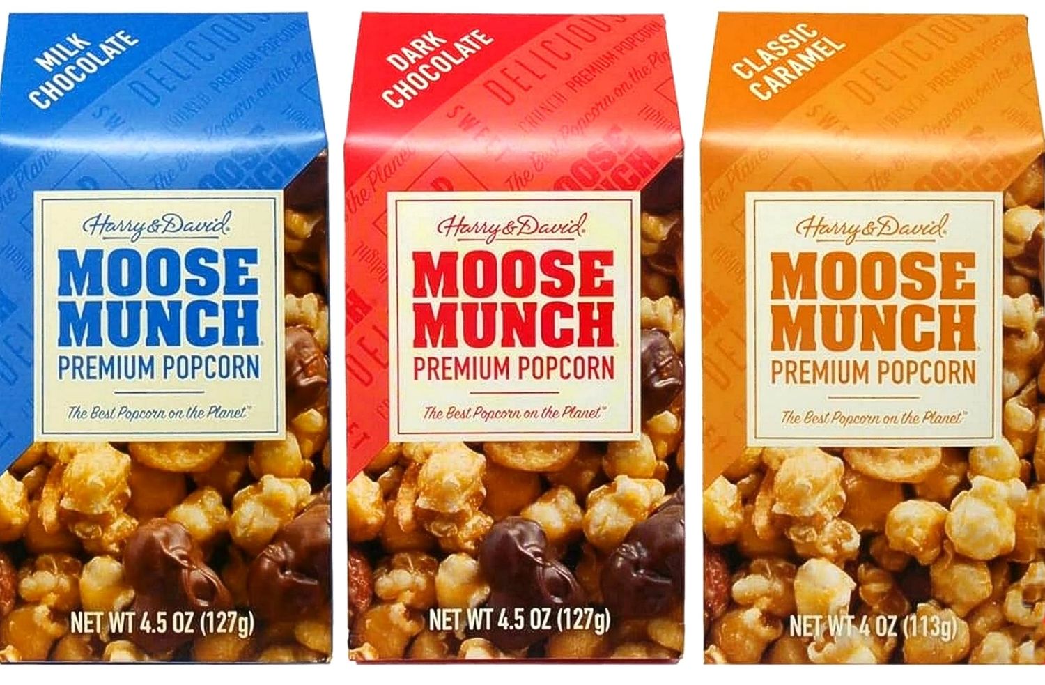Harry &amp; David Premium Gourmet Popcorn 3 Flavor Variety Pack Of 3