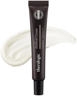theralogic Retinol Cream - Korean Retinol Vitamin A Face Moisturizer - Lifting, Skin Renewal and Wrinkle Improvement Night Treatment with Peptides - Dermatologically Tested, Vegan Formula, 0.7 oz.