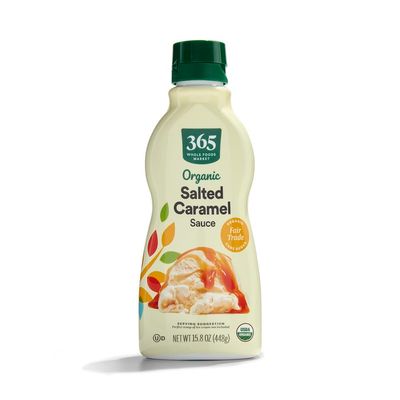 365 by Whole Foods Market, Sauce Salted Caramel Organic, 15.8 Ounce