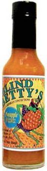 Blind Betty&#39;s Pineapple Pizzazz Hot Sauce 5oz