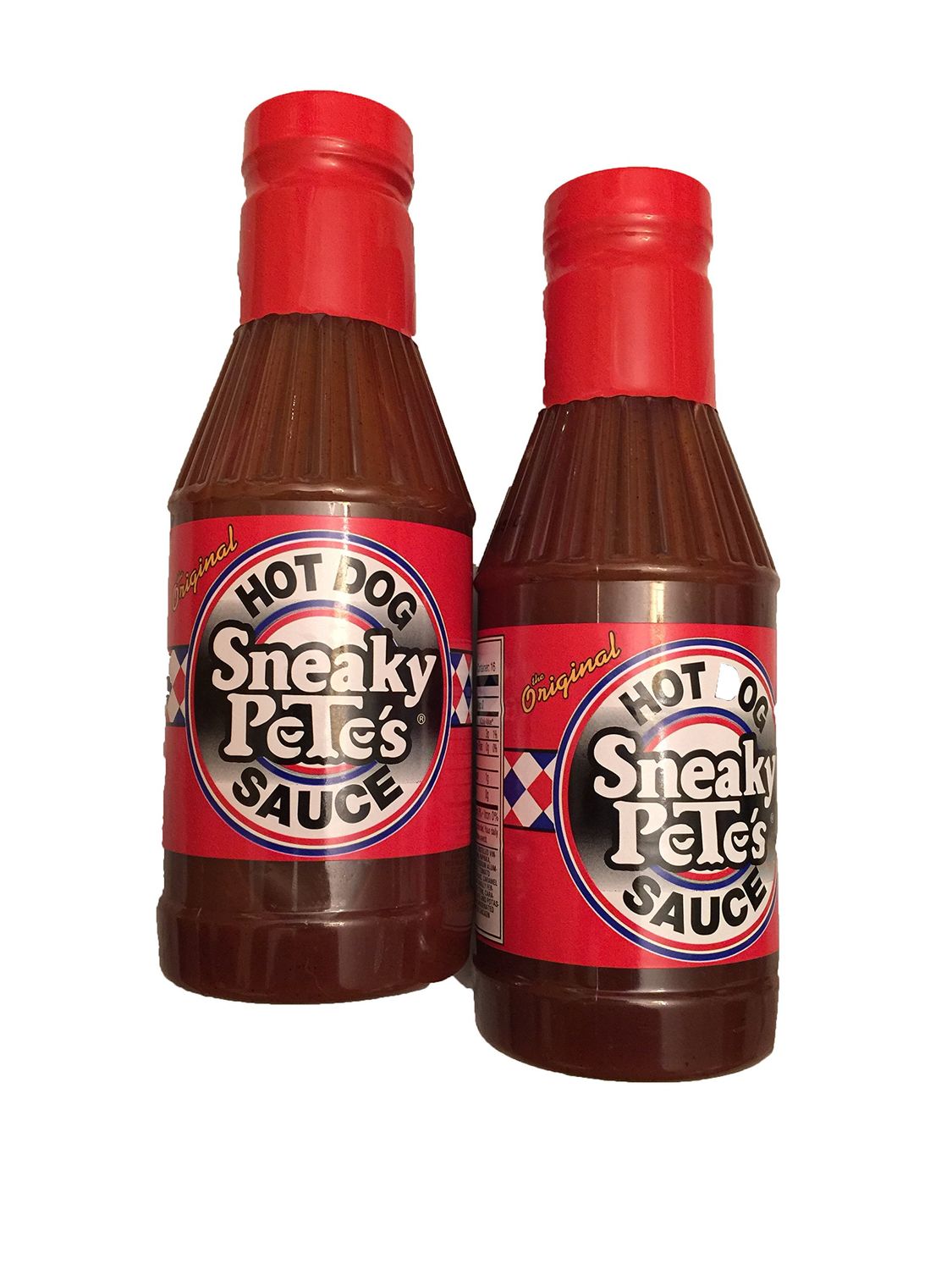 Sneaky Petes Original World Famous Hot Dog Sauce - (2pk - 16 Oz. Each) - For Hot Dogs, Hamburgers, Chicken, and More