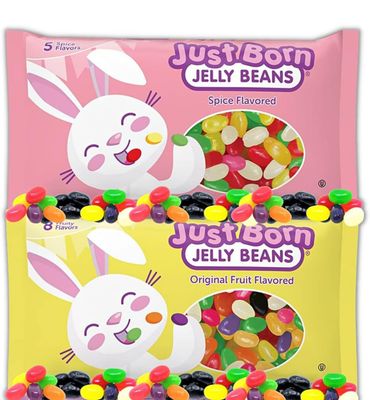 Easter Jelly Beans Candy Assortment (2 - Pack, Original &amp; Spiced Flavors)