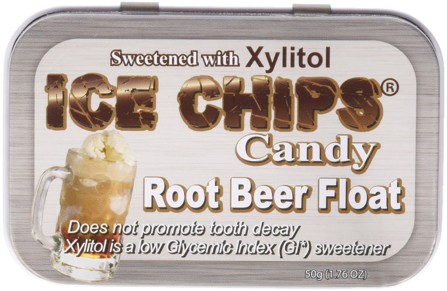 ICECHIPS CANDY ROOT BEER FLOAT 1.76OZ