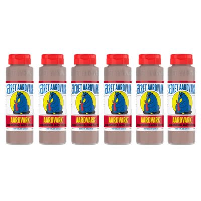 Secret Aardvark Habanero Hot Sauce - Habanero Peppers &amp; Roasted Tomatoes, Medium Spiced Hot Sauce, BBQ Sauce, Non-GMO, Low Sugar, Low Carb, Hot Sauce &amp; Marinade - 8 fl oz 6 Pack