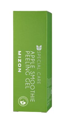 MIZON Apple Smoothie Peeling Gel,Smooth Skin, Glowing Skin, Elasticity, Natural Peeling. Mild Peeling, Gentle Exfoliation, Deep Cleansing (120ml, 4.1 fl oz)