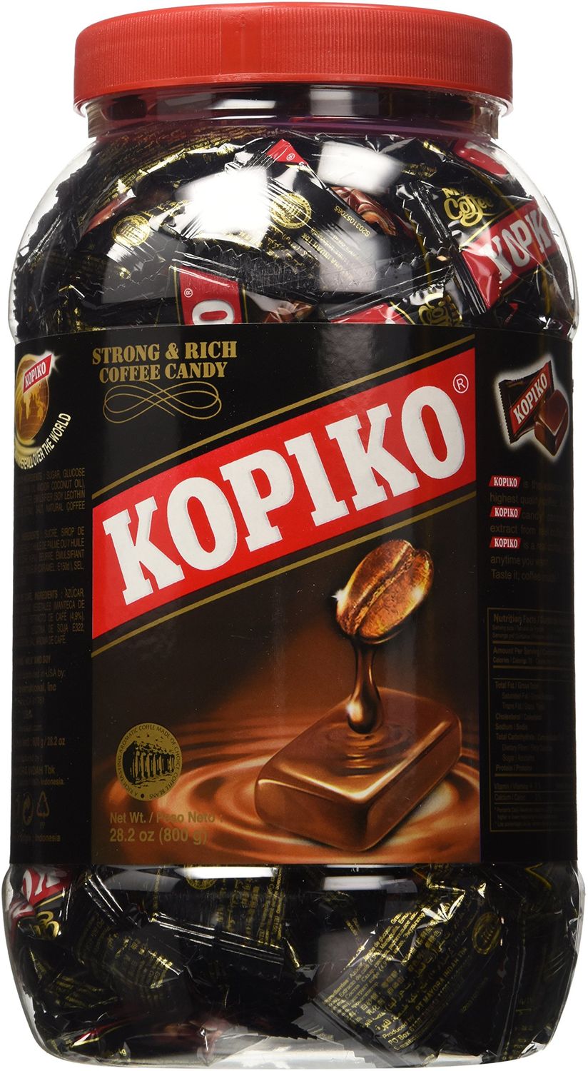 Kopiko Coffee Candy (800 gr) - Pocket Coffee Candies Made of Indonesia Coffee Beans Contains Real Coffee Extract for Better Taste - Worlds Best Coffee Candy (Original Version)