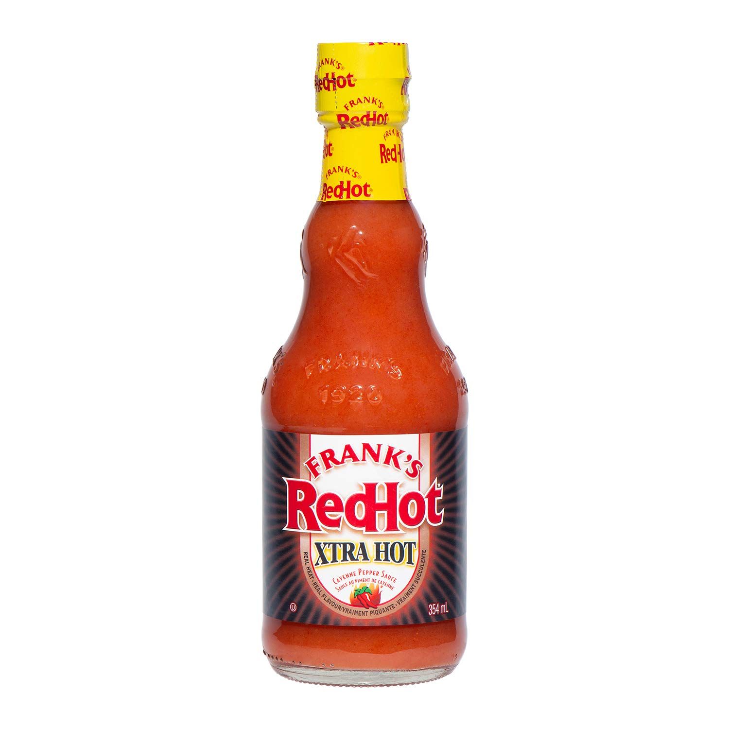 Frank&#39;s RedHot, Hot Sauce, Extra Hot, 354ml/12 oz., (Imported from Canada)