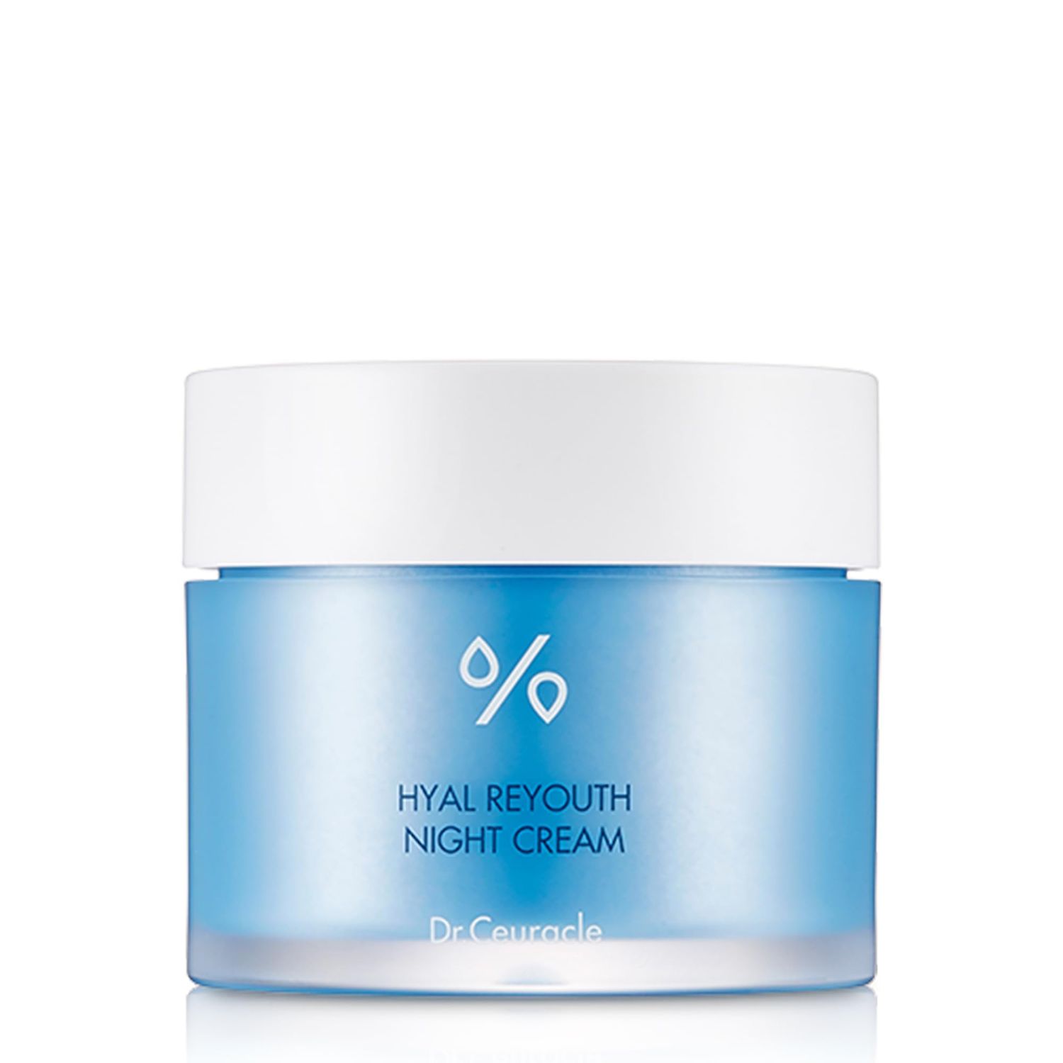 Dr.Ceuracle Hyal Reyouth Night Cream - Korean Skincare Overnight Face Moisturizer for Moisturizing and Hydrating, Formulated with Hyaluronic Acid Complex (60g / 2.11 oz.)