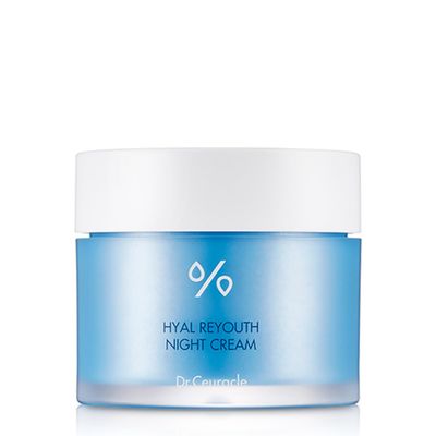 Dr.Ceuracle Hyal Reyouth Night Cream - Korean Skincare Overnight Face Moisturizer for Moisturizing and Hydrating, Formulated with Hyaluronic Acid Complex (60g / 2.11 oz.)