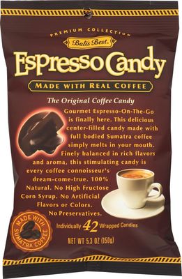 Balis Best Espresso Coffee Candy - 5.3oz (2 Pack)