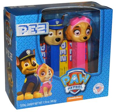 Pez Nickelodeon Paw Patrol Twin Pack Gift Set - Includes 6 Individually Wrapped Rolls of Pez Candy (1 Pack)