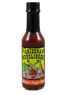 Arizona Gunslinger Smokin Hot Habanero Pepper Sauce (Pack of 3)