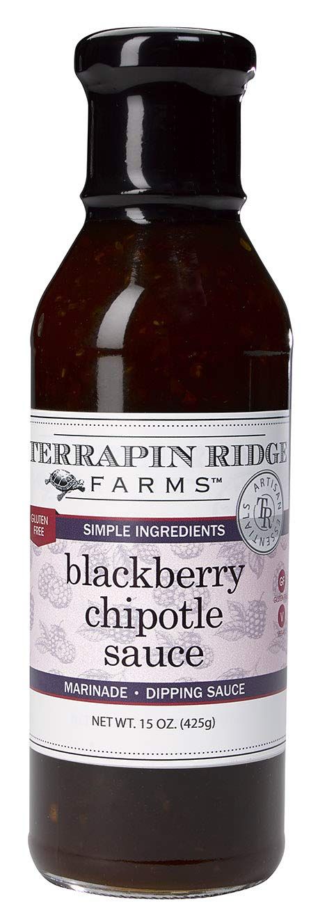 Terrapin Ridge Farms Blackberry Chipotle Sauce - One 15 Ounce Bottle