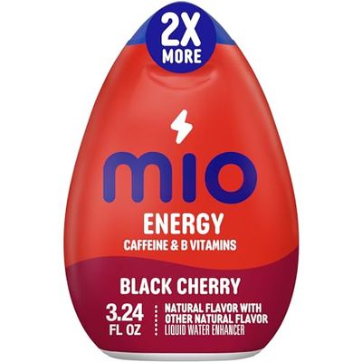 mio Energy Black Cherry Naturally Flavored with other natural flavor Liquid Water Enhancer, 3.24 fl oz Bottle