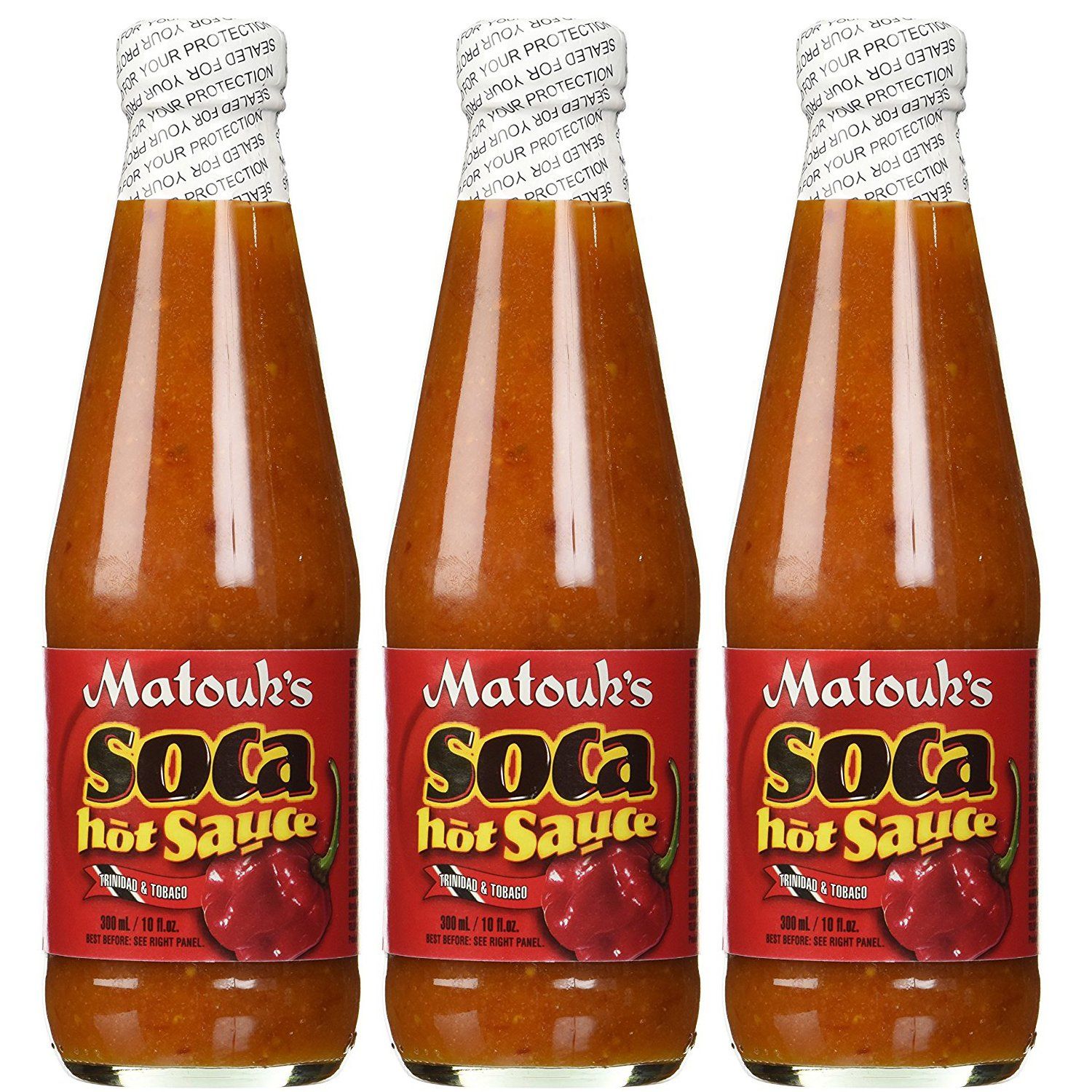 Matouk&#39;s Soca Hot Sauce (Pack of 3)