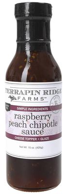 Terrapin Ridge Farms Raspberry Peach Chipotle Sauce - One 15 Fluid Ounce Bottle