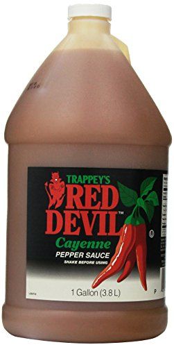 Trappey&#39;s Red Devil Cayenne Pepper Sauce - 1 Gallon