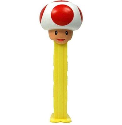 PEZ Super Mario Toad Sweet Dispenser Nintendo Characters Candy Sweets