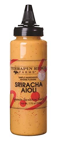 Terrapin Ridge Farms Sriracha Aioli Garnishing Sauce - One 7.75 Ounce Squeeze Bottle