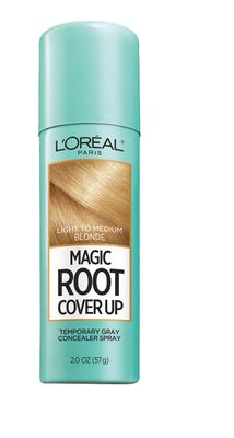 L&#39;Oreal Paris Magic Root Cover Up Gray Concealer Spray Light to Medium Blonde 2 oz.(Packaging May Vary)