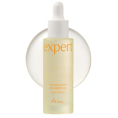 Ariul Expert Niacinamide 20% Ampoule - 20% Niacinamide Serum for Even Skin Tone, Moisturizing &amp; Skin Texture, Enriched with Panthenol &amp; Zinc PCA, Vegan Formula, Korean Skin Care, 30ml / 1.01 fl. oz