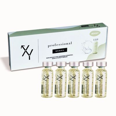 XY Professional EGF Peptides Serum For Face Skin BOOST Epidermal Growth Factor Ginseng stemcell Ampoule, KOREA Microneedling academy supplies