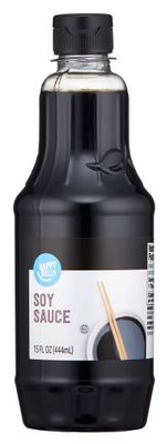 Amazon Brand - Happy Belly Soy Sauce, 15 fl oz (Pack of 1)