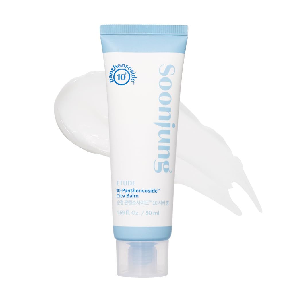 ETUDE SoonJung 10-Panthensoside Cica Balm 23AD 1.69 fl. oz. (50ml) Non-Irritating Soothing Calming Care with 10% of Panthenol for Sensitive and Dry Skin Korean Skincare