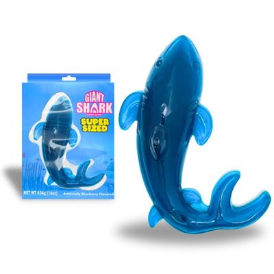 Candy Counter Sugar Kingdom Super Sized Gummies - 454g (1 Pound): Multi Flavored (Blueberry)