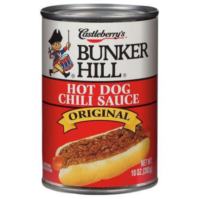 Castleberry&#39;s, Hot Dog Chili Sauce, Classic, 10oz Can (Pack of 6)