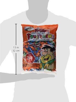 Rhode Island Novelty Albert's Fruit Chews - Flintstone Flavors (240 Candies)