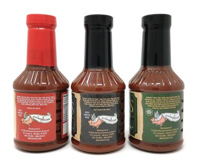 Charlie Vergos Rendezvous (Memphis) BBQ Sauce Variety Pack