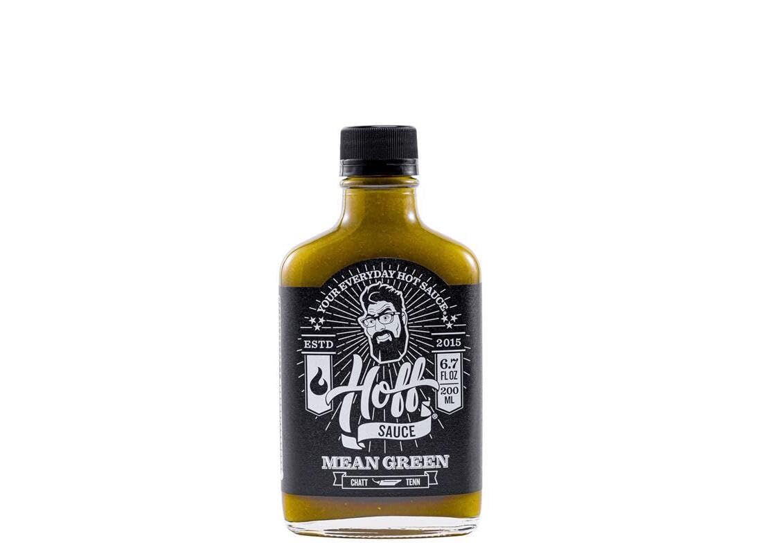 Hoff &amp; Pepper Mean Green Hot Sauce, 6.7 FZ