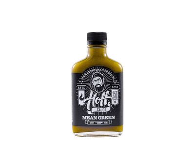 Hoff &amp; Pepper Mean Green Hot Sauce, 6.7 FZ