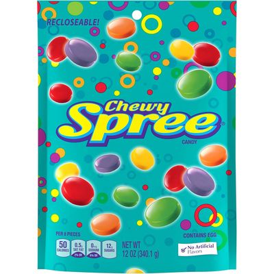Chewy Candy Disks - Assorted Flavors - 12 oz (Pack of 8)