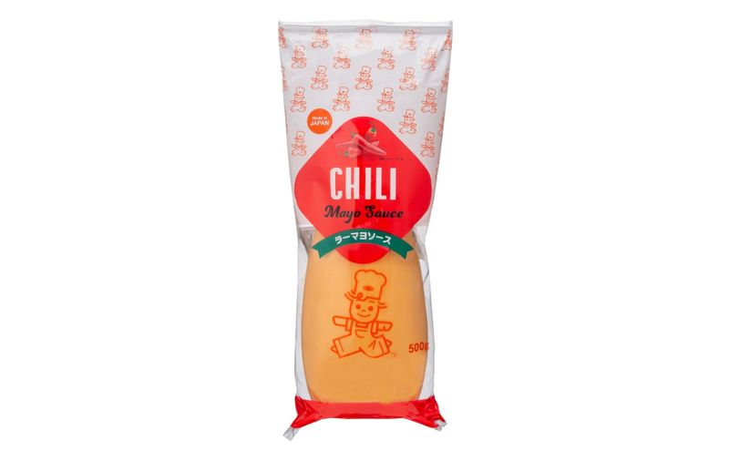 Chili Mayo Sauce- 1pack, A spicy mayo sauce with a lasting flavor. perfect for dips, toppings, stir-fries, and sandwiches. (17.64 oz), Japanese mayonnaise
