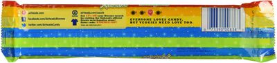 Airheads Extremes Sour Candy, Rainbow Berry, 2 Ounce (Pack of 4 Individual Packages)